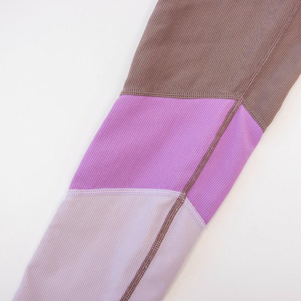 Wilo The Label High-Rise Color Block Ribbed 7/8 L… - image 2